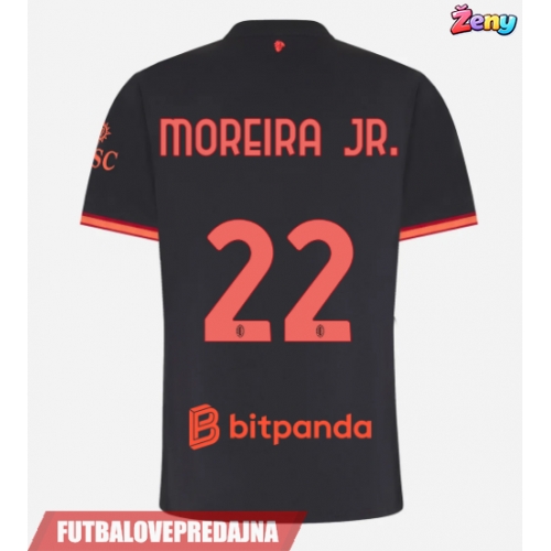 Lacne Ženy Futbalové dres AC Milan Diego Moreira #22 2026-27 Krátky Rukáv - Tretina